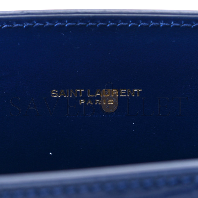 Y*L blue croc embossed leather nano classic sac de jour tote 392035dnd1n4150 (22*18*10.5cm)